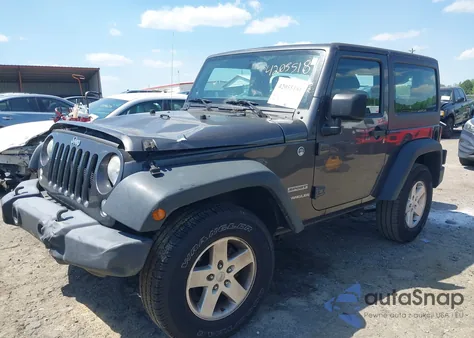 2014 Jeep Wrangler Sport из США, поврежденный, VIN 1C4AJWAG0EL295817